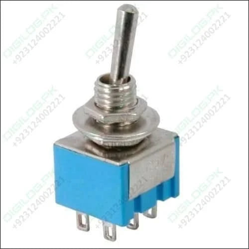 Mini Mts-203 6-pin Dpdt 6a 125vac Toggle Switch 6 Pin On Off Toggle Switch 2 Positions
