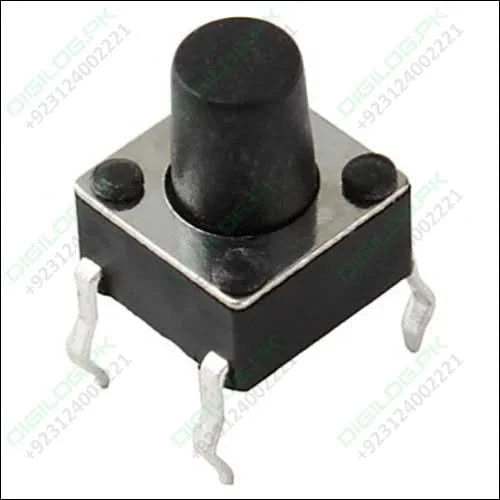 6 x 6 x 6mm 4 Pin Dip Tactile Momentary Push Button Switch