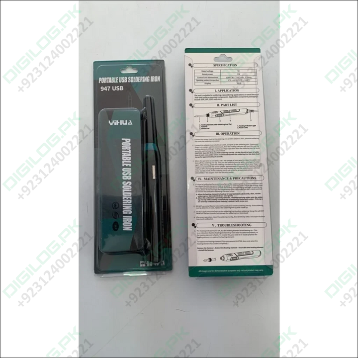 Yaxun USB Cordless Soldering Iron | Portable Wireless Electric Tool