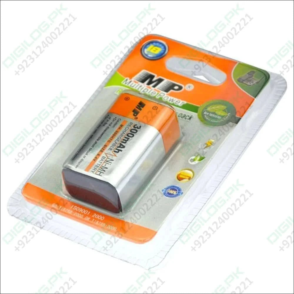 300mah Ni-MH Rechargeable 9V Battery
