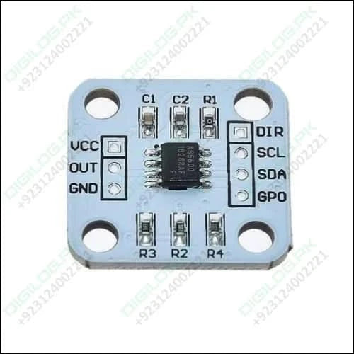 As5600 Magnetic Encoder Magnetic Induction Angle Measurement Sensor Module 12bit High Precision For Arduino