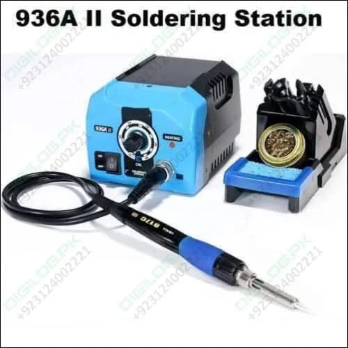 Adjustable Soldering Iron Station Web 936a Ii 65w With Intelligent Working Light