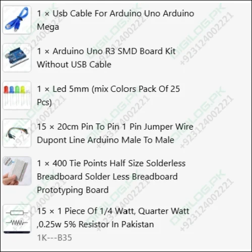 Arduino Camp Kit By Weepro Steam Trainings