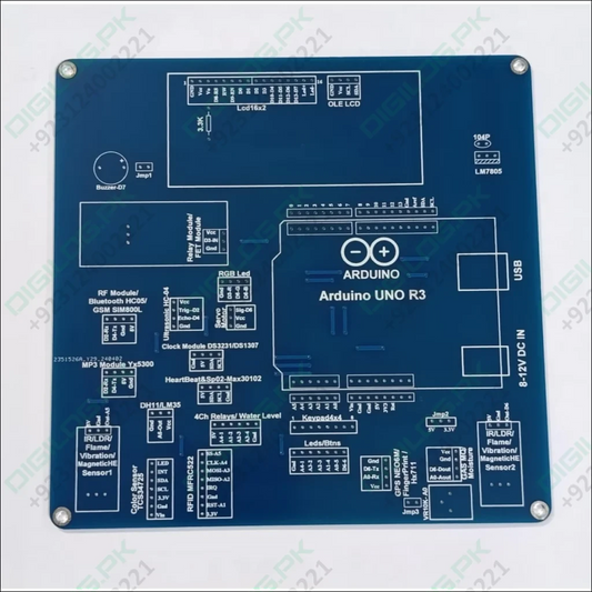 Arduino UNO R3 Training Development Board – Ultimate Sensor Learning Kit