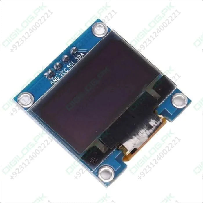Arduino 0.96 Inch OLED Display Module 128x64 I2C SSD 1306 LCD Screen White Background