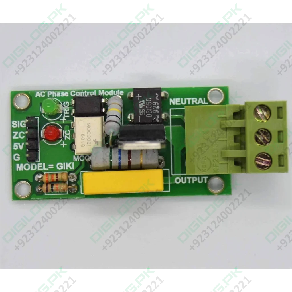 Discontinued 2Amp 220V AC Arduino 1 Channel TRIAC Module With Zero Crossing Sensor