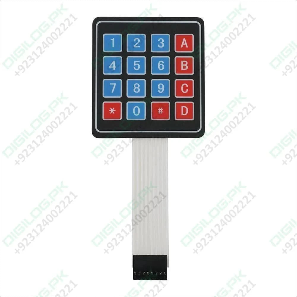 Arduino 4x4 Keypad Matrix Keypad Membrane Switch