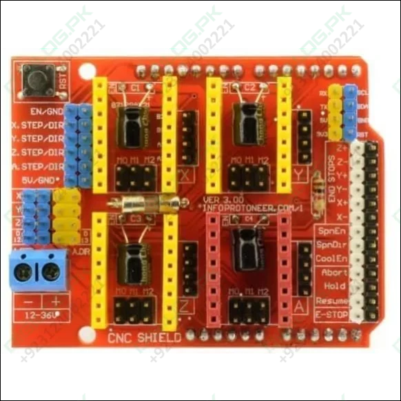 Arduino Cnc Shield V3 A4988 Drv8825 Driver Expansion Board In Pakistan