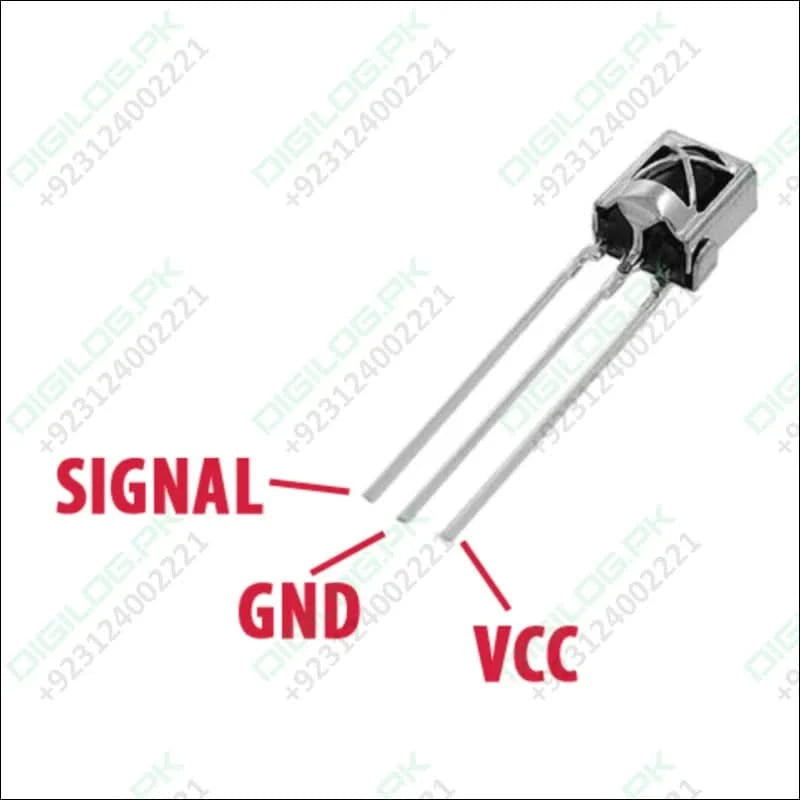 Arduino Ir Receiver 3 Pin 38khz Receiver