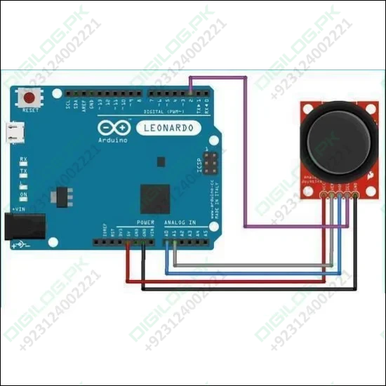 Arduino Leonardo R3 Board – ATmega32u4 Microcontroller, 20 I/O Pins, USB, 16MHz