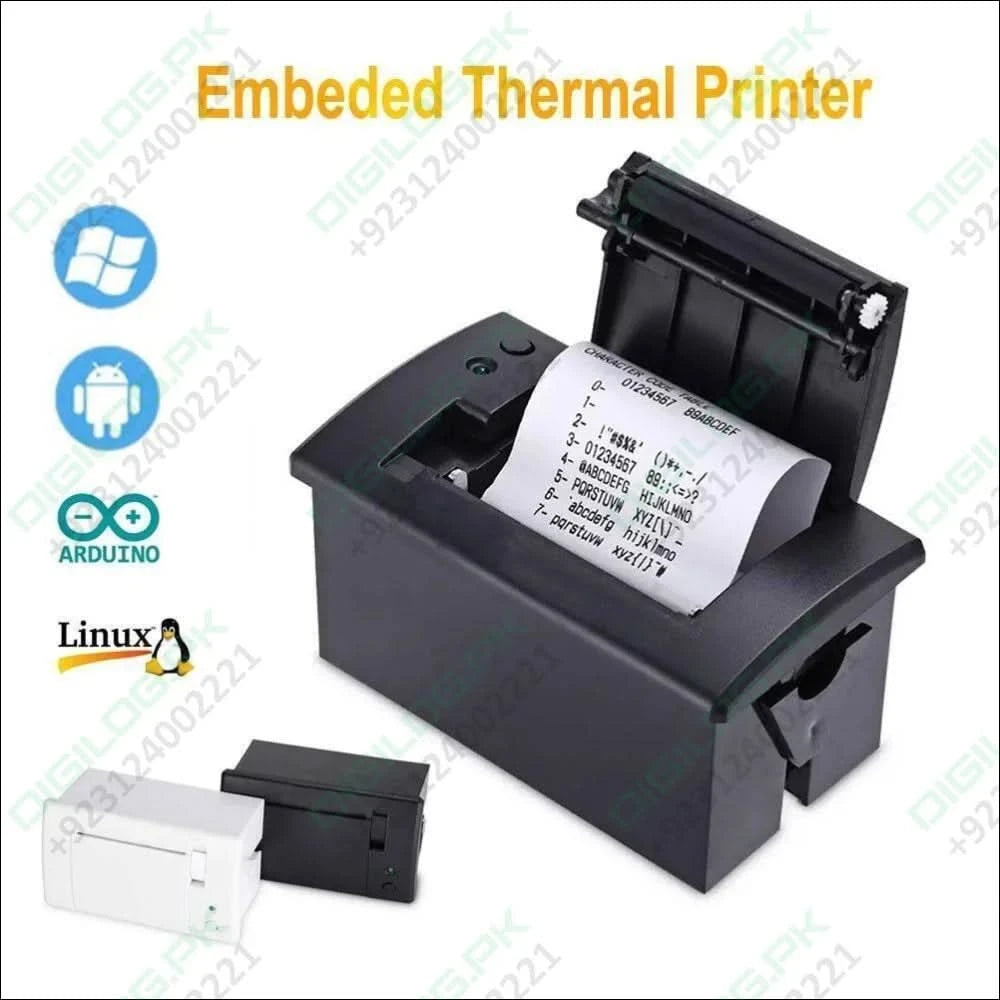 CSN-A2L Arduino Serial Printer Arduino Mini Embedded Receipt Thermal Printer With Paper Roll