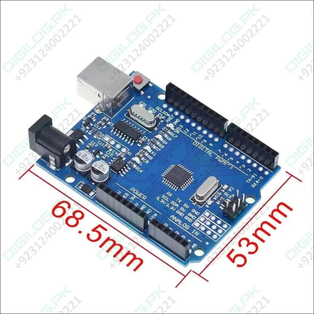 Arduino Uno R3 SMD Board Kit Without USB Cable