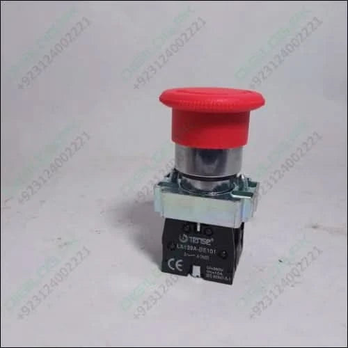 Turn To Release N/c Emergency Stop Switch Mushroom Push Button Switch