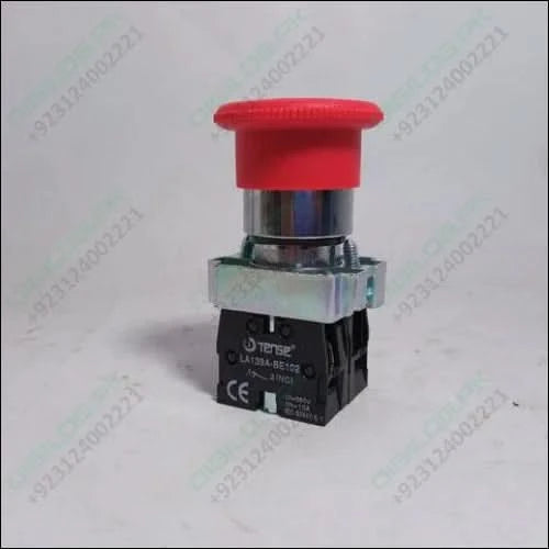 Turn To Release N/c Emergency Stop Switch Mushroom Push Button Switch