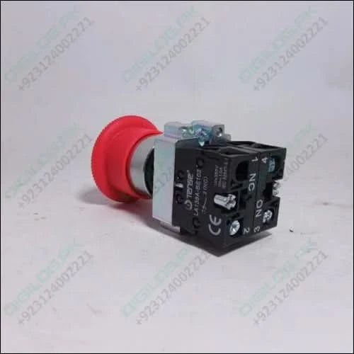 Turn To Release N/c Emergency Stop Switch Mushroom Push Button Switch
