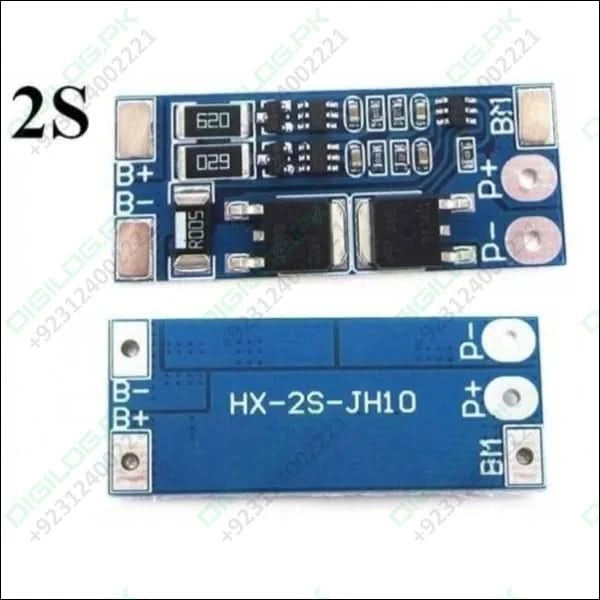 Battery Protection Board 2s 8a Bms For 18650 Lithium Ion Cells Hx-2s-jh10