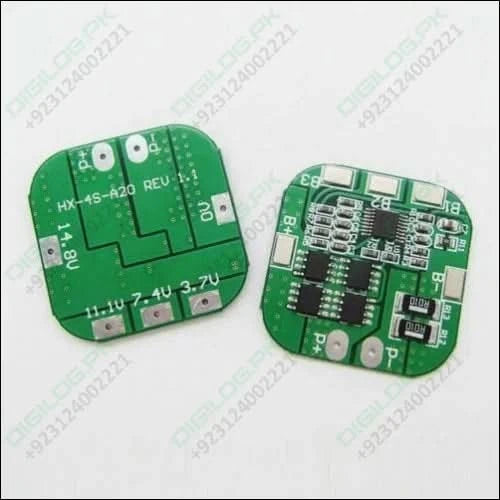 Battery Protection Board 4s 20a 14.8v Bms For 18650 Lithium Ion Cells Hx-4s-a20