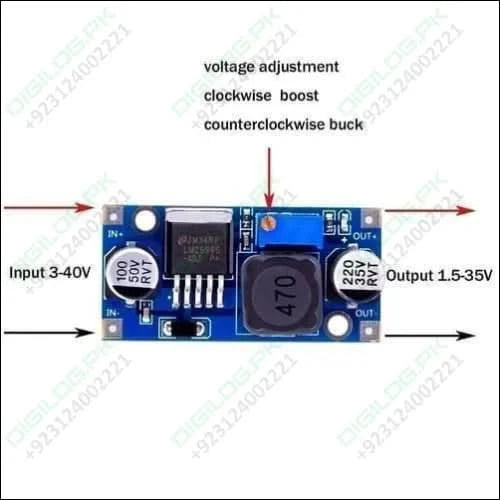 HW-411A LM2596 Dc To Dc Buck Converter Step Down Module Power Supply