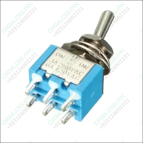 DPDT 3 Positions Toggle Switch 6 Pin