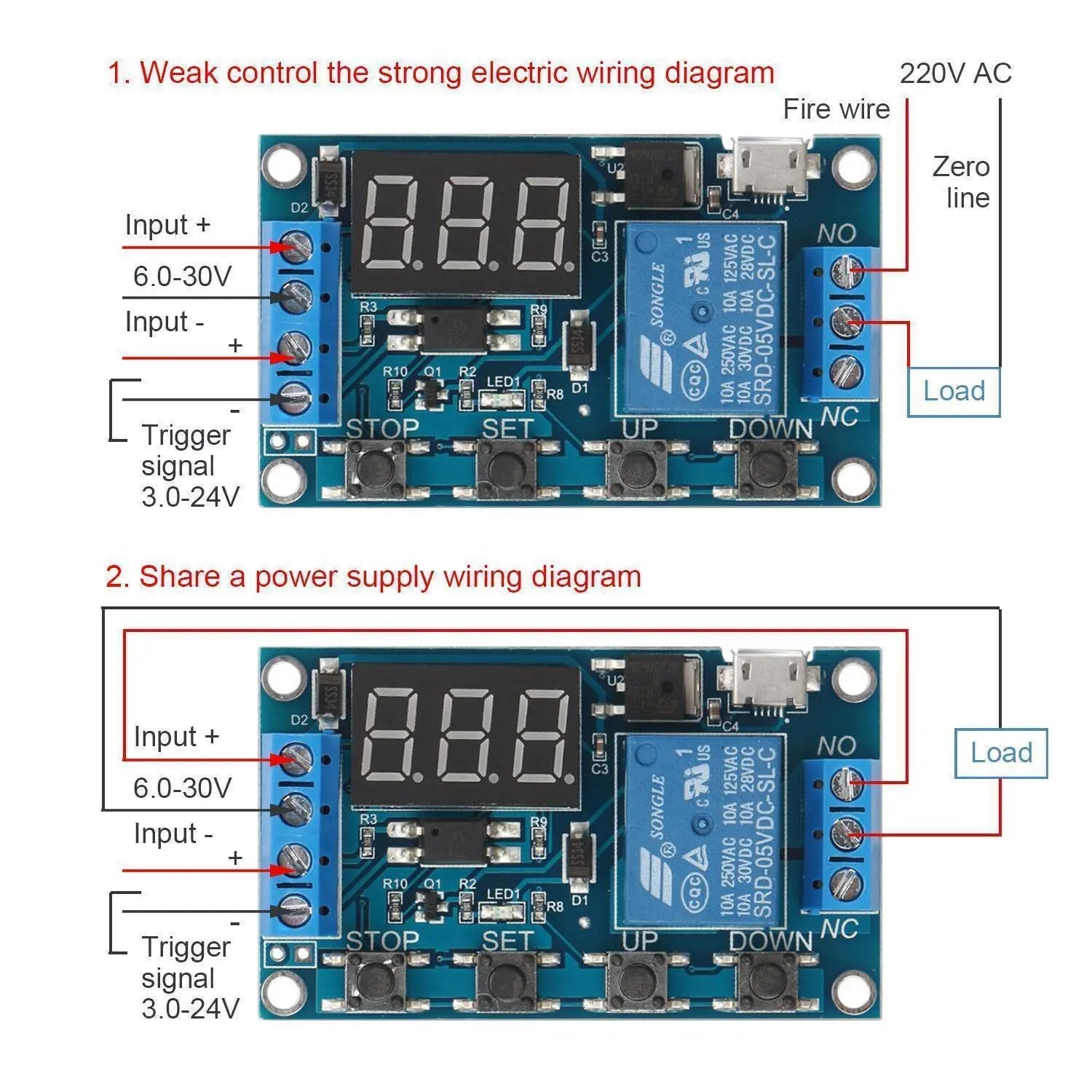 Digital Led Display Programmable Circuit Egg Incubator Timer Relay Module Controller Ws16 In Pakistan