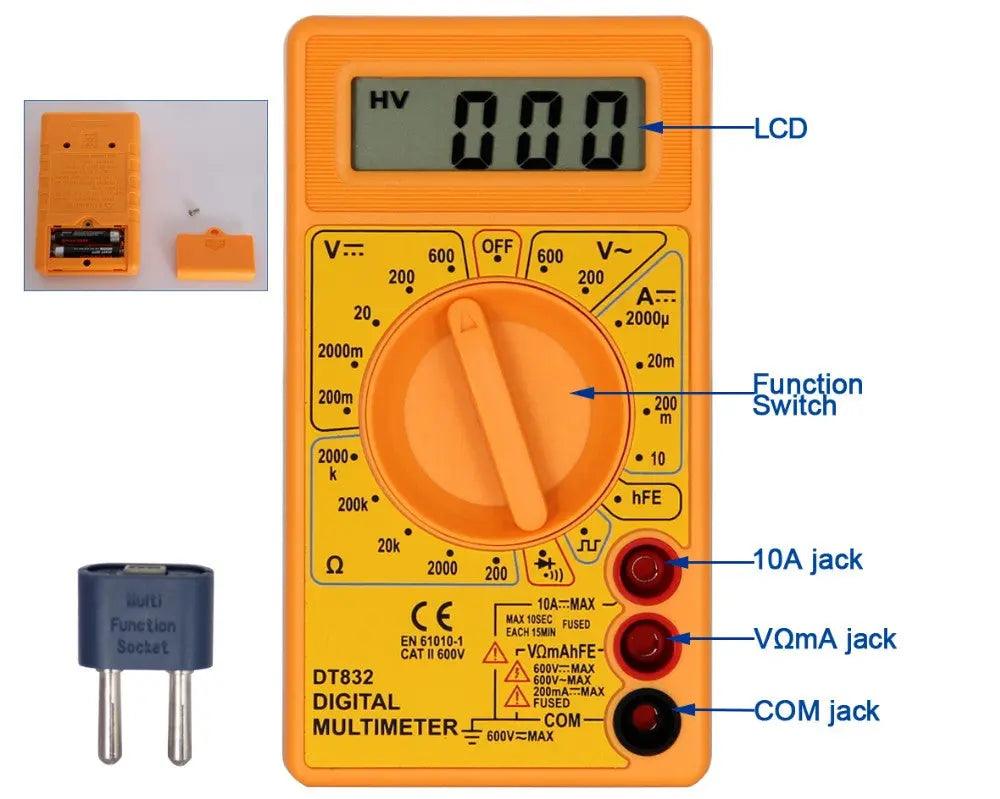Digital Multimeter Dt-830D