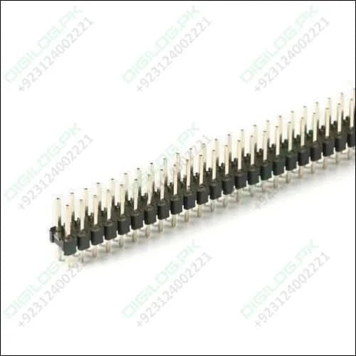 Dual Row Male Header 0.1 Inch 40+40 Pin Break Away