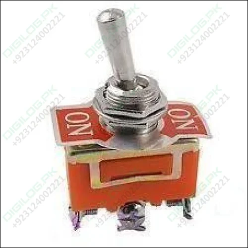 3 Position On Off On Screw Terminal Toggle Switch 6 Pin Pakistan