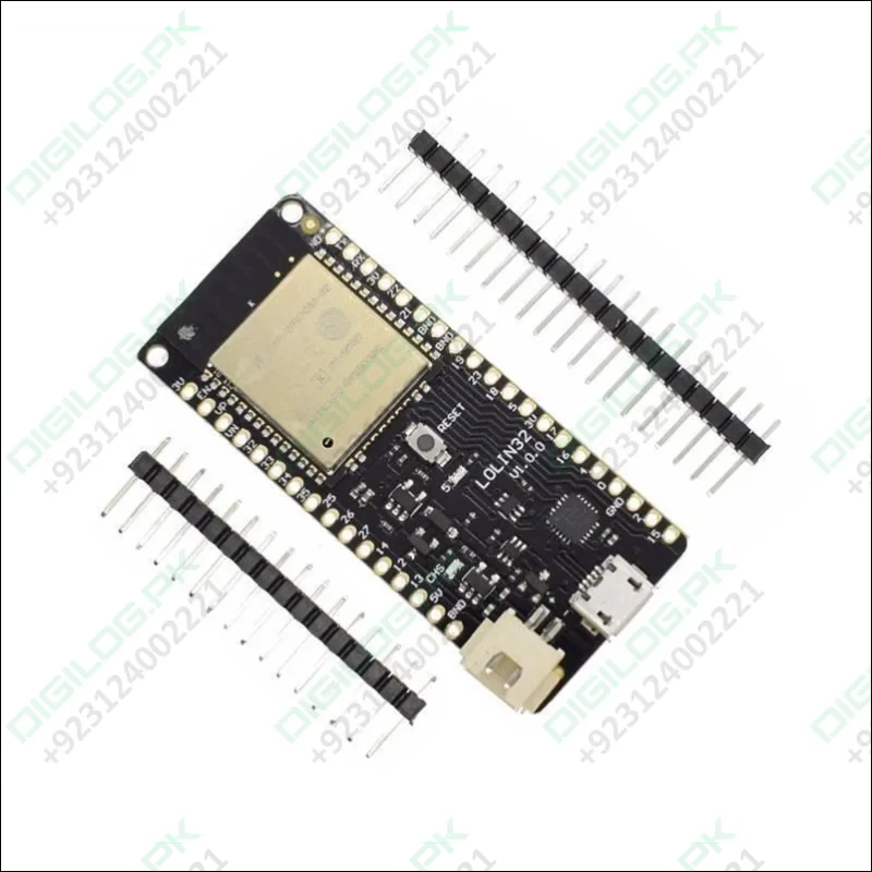 Esp32 Wemos Lolin32 Esp32, Wifi + Bluetooth + Lipo Battery Connector In Pakistan
