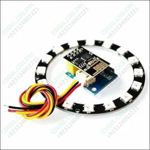 Esp8266 Esp01 Esp-01 Rgb Led Controller Adpater Wifi Module For Arduino Ide Ws2812 Ws2812b 5050 16 Bits Light Ring Christmas Diy
