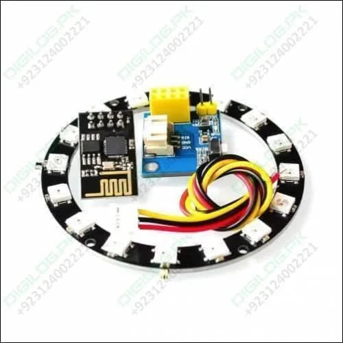 Esp8266 Esp01 Esp-01 Rgb Led Controller Adpater Wifi Module For Arduino Ide Ws2812 Ws2812b 5050 16 Bits Light Ring Christmas Diy