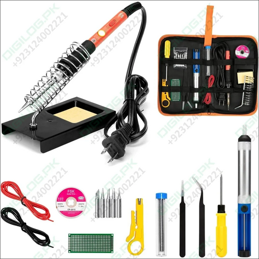 Electronics 60W Soldering Iron Welding Set with Multimeter - Student DIY Kit