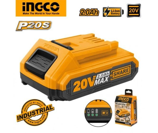 Ingco Lithium-Ion Battery Pack FBLI2001