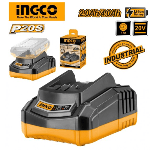 Ingco Lithium-Ion Fast Intelligent Charger FCLI2001