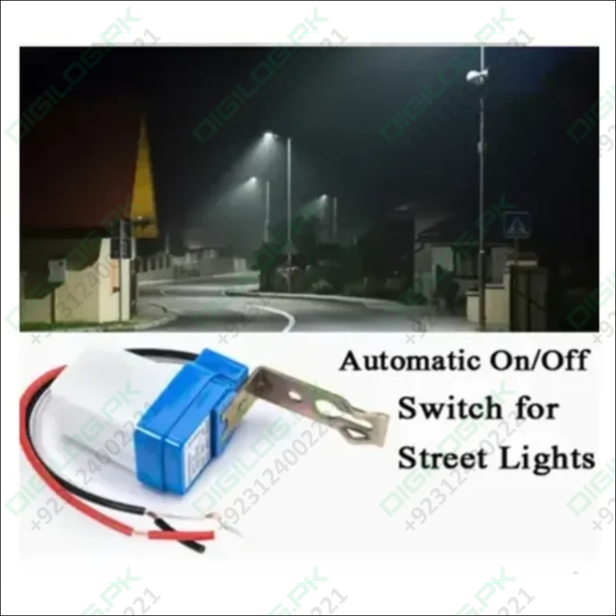 Photocell Automatic Light Control Sun Switch LDR In Pakistan AS-10-220 Day Night Sensor Switch