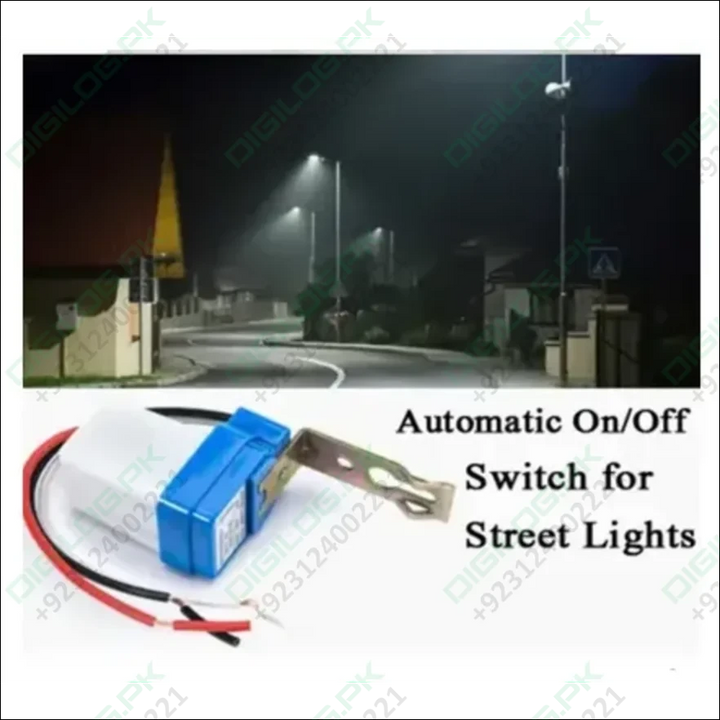 Photocell Automatic Light Control Sun Switch LDR In Pakistan AS-10-220 Day Night Sensor Switch (limit)