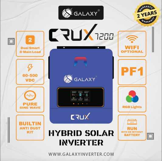 GALAXY Crux PV7200 Solar Hybrid Inverter