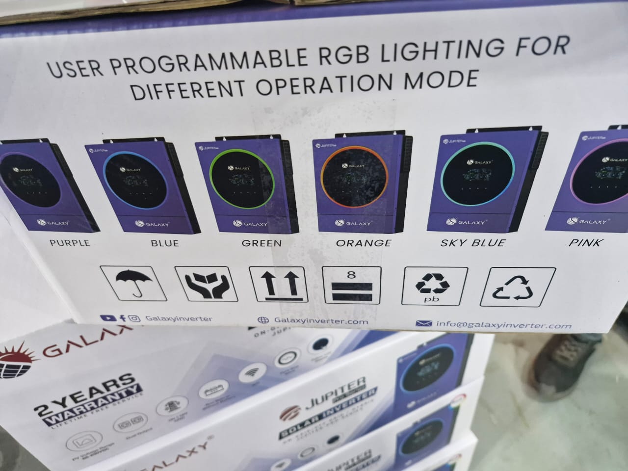 Galaxy Jupiter Pro Series Solar Inverter Pv7000 6000W