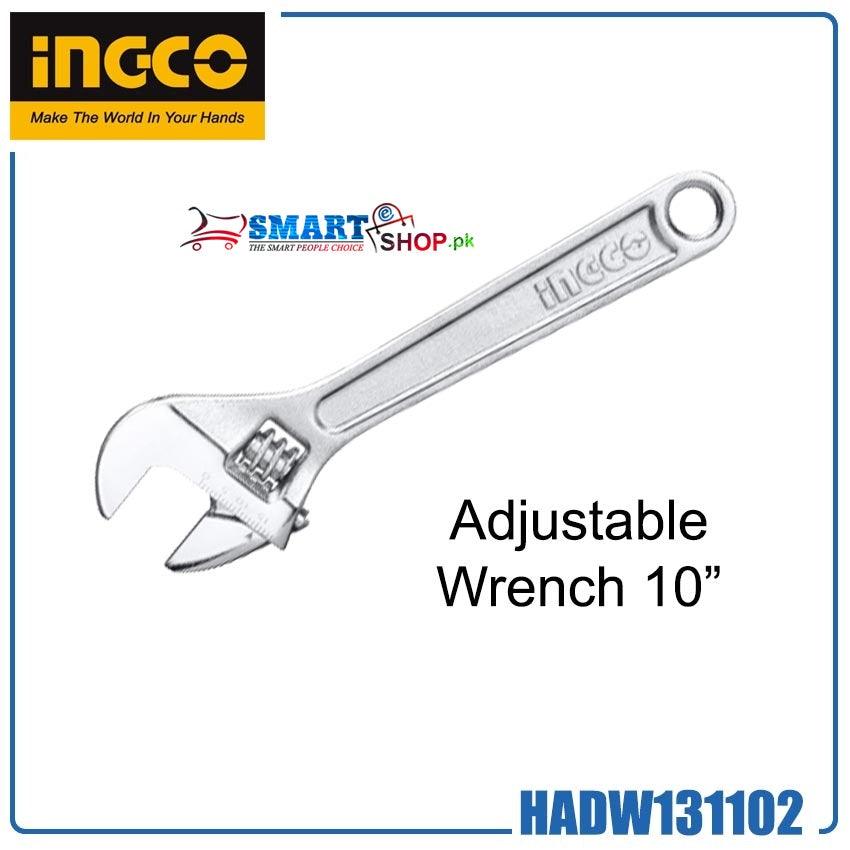 INGCO HADW131102 ADJUSTABLE WRENCH 10″
