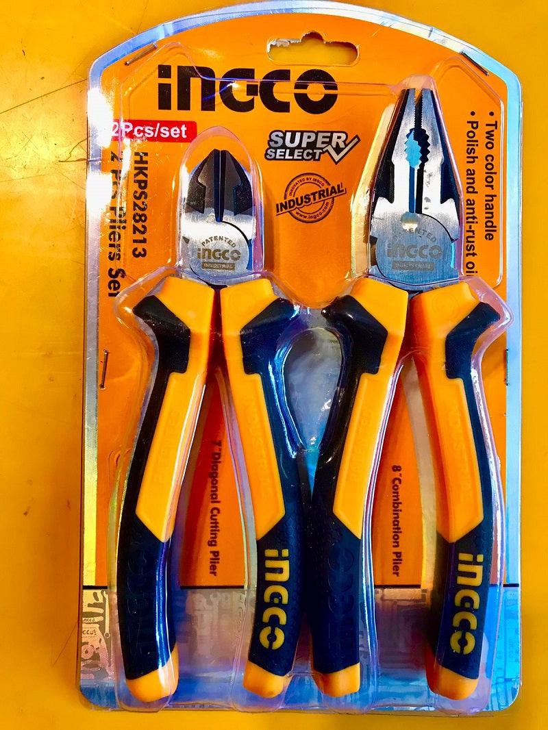 Ingco 2 Pcs Pliers Set - HKPS28213