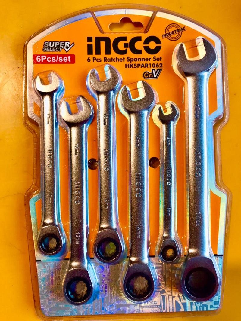 6 Pcs Ratchet Spanner Set HKSPAR1062