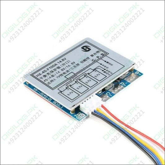 3.7V HX-4S-F100A 100A 4S BMS 18650 Battery Protection Board 4s 100a BMS Module