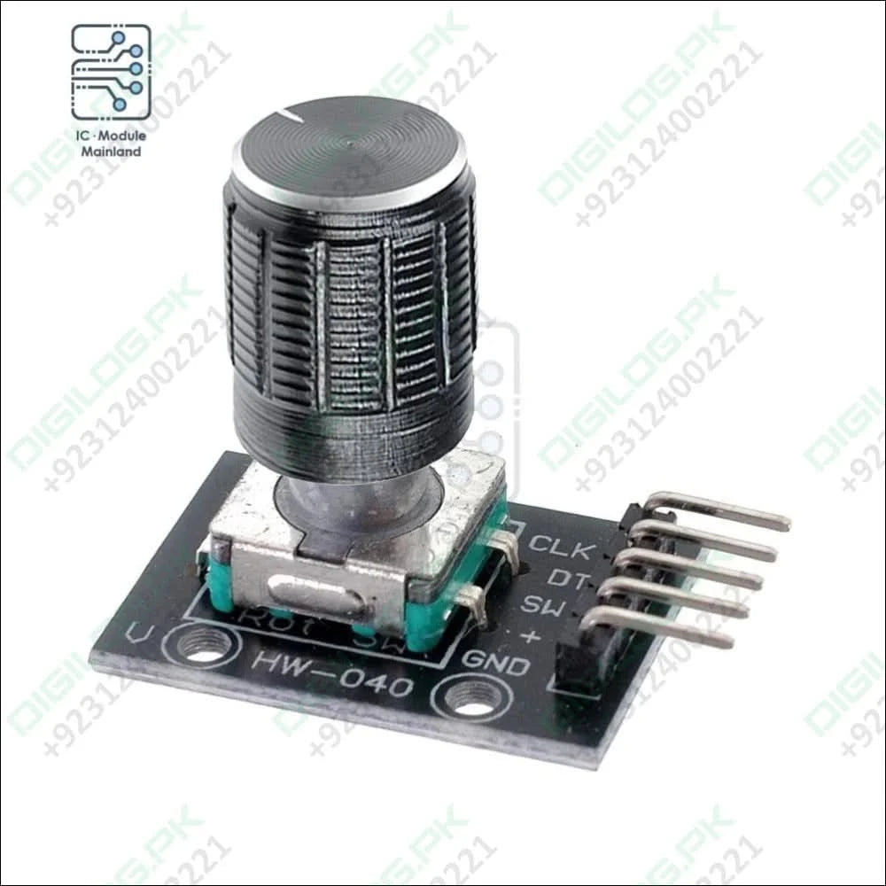 With Knob Ky-040 Rotary Encoder Sensor Module With Push Button