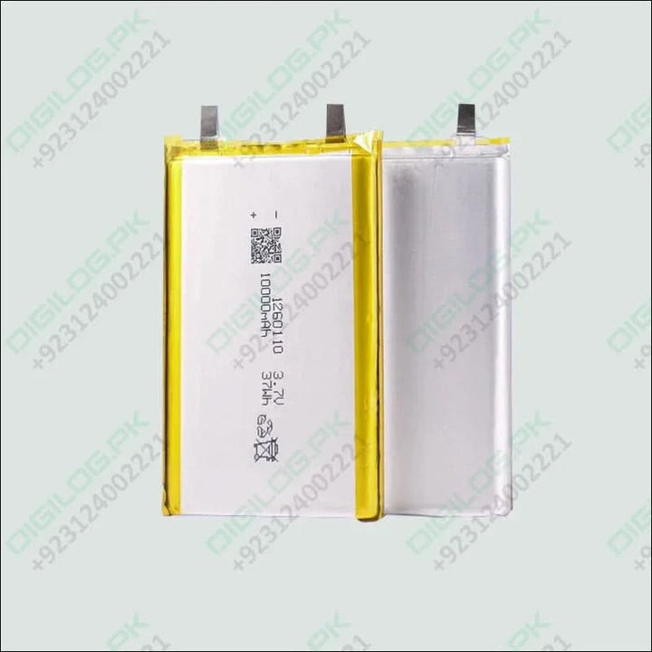 High Quality 3.7v 10000mah 1260110 Polymer Lithium Ion Li-ion Rechargeable Battery For Toy Power Bank Gps Table E-book Batteries