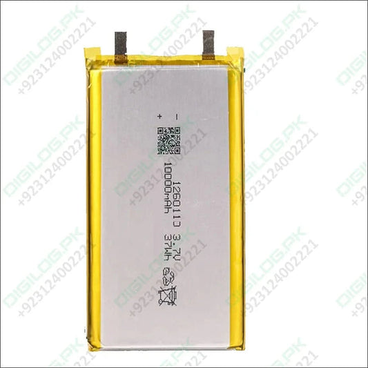 High Quality 3.7v 10000mah 1260110 Polymer Lithium Ion Li-ion Rechargeable Battery For Toy Power Bank Gps Table E-book Batteries