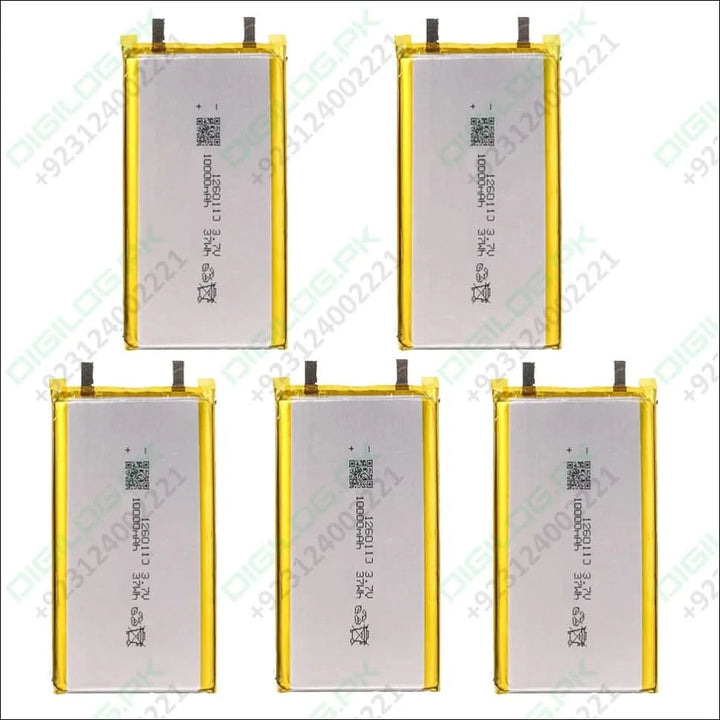 High Quality 3.7v 10000mah 1260110 Polymer Lithium Ion Li-ion Rechargeable Battery For Toy Power Bank Gps Table E-book Batteries
