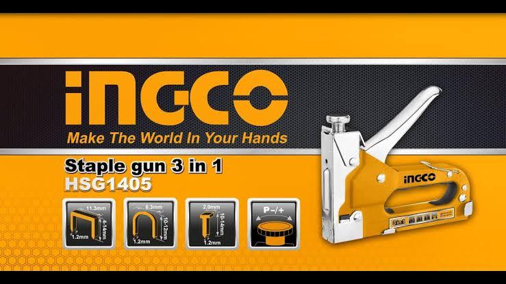 Ingco HSG1405 3in1 Staple Gun