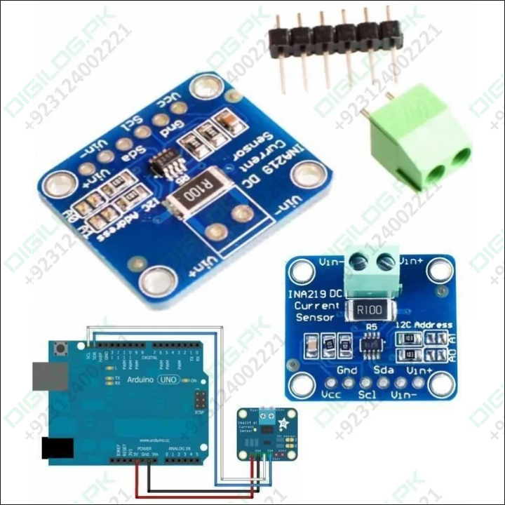 Ina219 Bi-direction Dc Current Power Supply Sensor Module Gy-219 Module In Pakistan