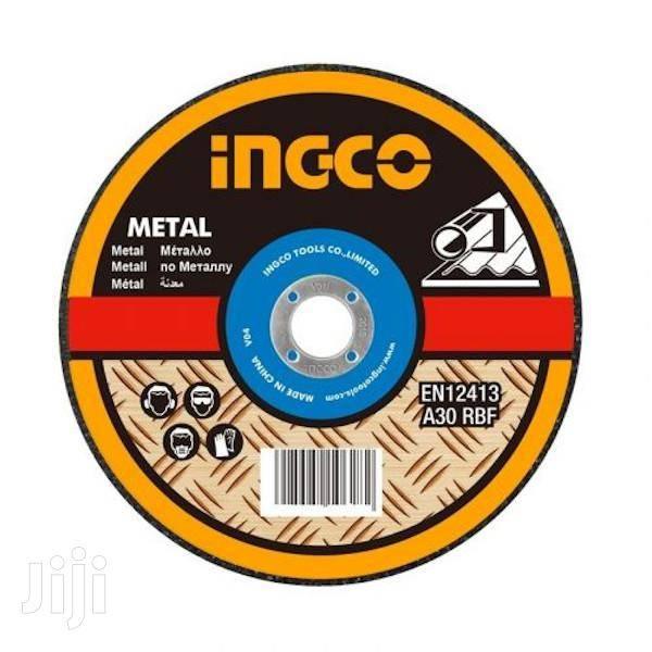 INGCO 121001 ABRASIVE METAL GRINDING DISC 4"