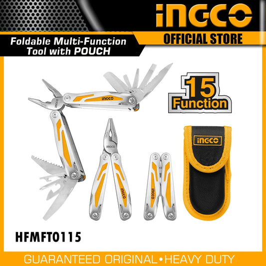 Ingco Foldable Multi-Function Tool HFMFT0115