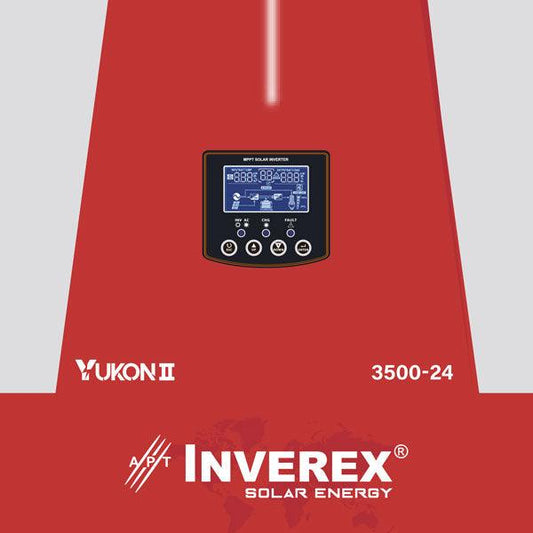 Inverex Yukon II 3.5 KW-24V Solar Inverter